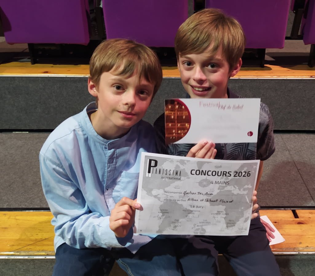 Première participation réussie à un concours